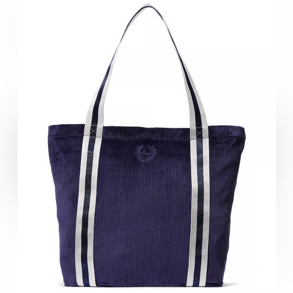 BRAND NEW PINK Ribbed Velour Tote Bag